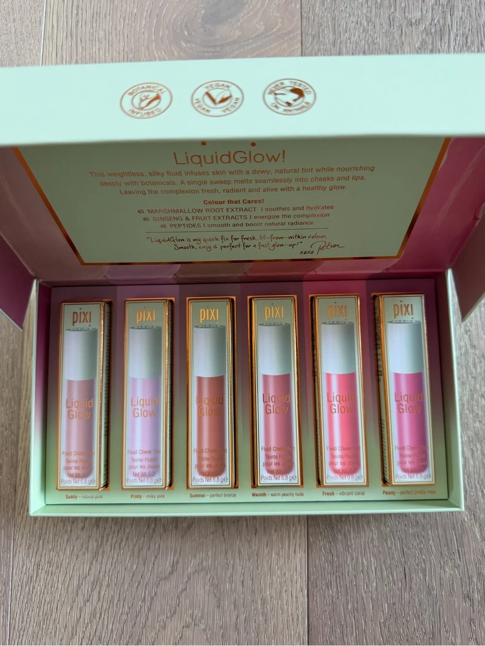 Pixi Beauty LiquidGlow Blush Set of 6